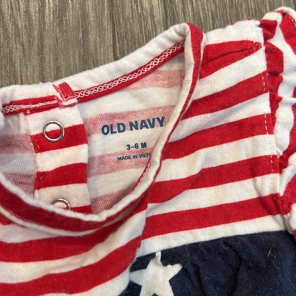 SOLD ✨ Patriotic Romper - Picture 3 of 4